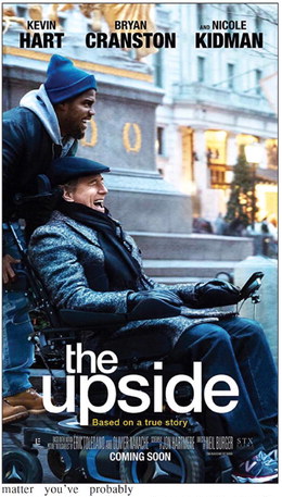 No real downside to “The Upside”