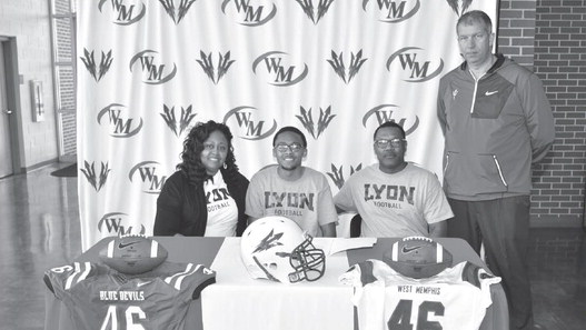 Blue Devil Thomas signs with Lyon College