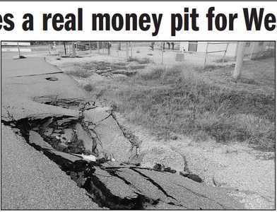 Sinkholes a real money pit for West Memphis