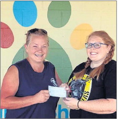 Animal Shelter receives donation